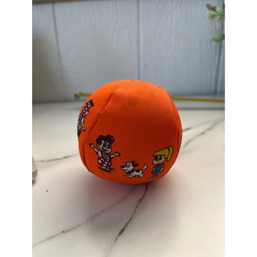 Ohhh Boy Big Boy Orange Plush Ball Toy Cartoon Kids Dog Characters